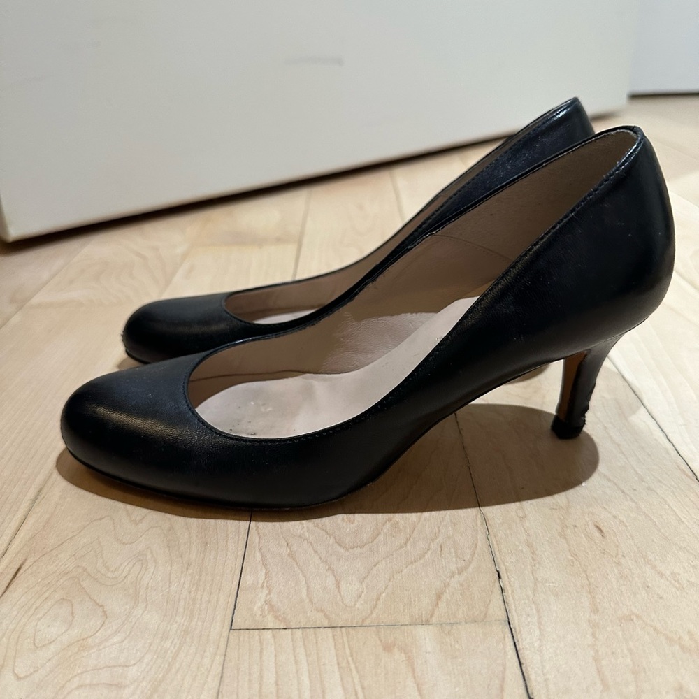 LK Bennett black shoes with heel size 6